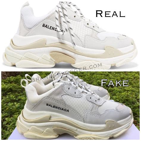 real vs fake balenciaga shoes